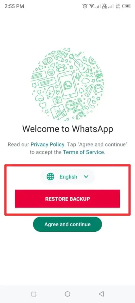 Last step How-To-Create-And-Restore-Backup-In-FM-WhatsApp-APK
